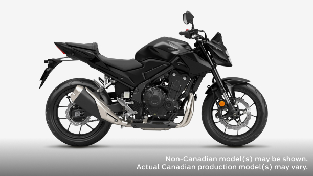 A CB500F in studio, non Canaidan model may be shown