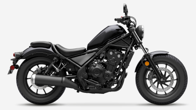 Right facing image of Rebel 500.