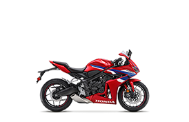 Right side angle of CBR650R E-Clutch.